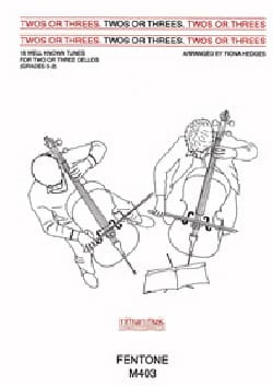 Twos or Threes Fiona Hedges Partition Violoncelle