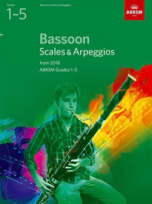 Scales & Arpeggios 2018 Grades 1-5 Partition Basson