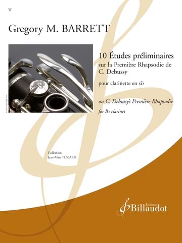 10 Etudes préliminaires Gregory M. Barrett Partition Clarinette