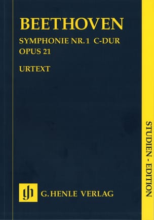 Symphonie no. 1 en Ut majeur op. 21 BEETHOVEN Partition Petit format