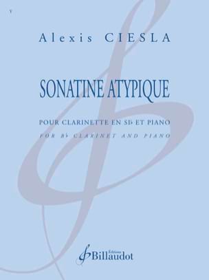 Sonatine Atypique Alexis Ciesla Partition Clarinette
