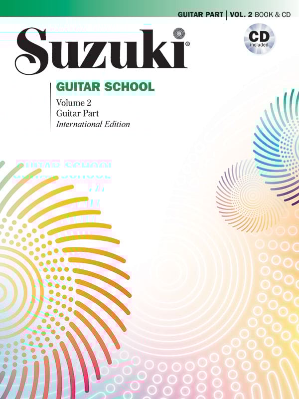 Suzuki Guitar Vol 2 avec CD Partition Guitare