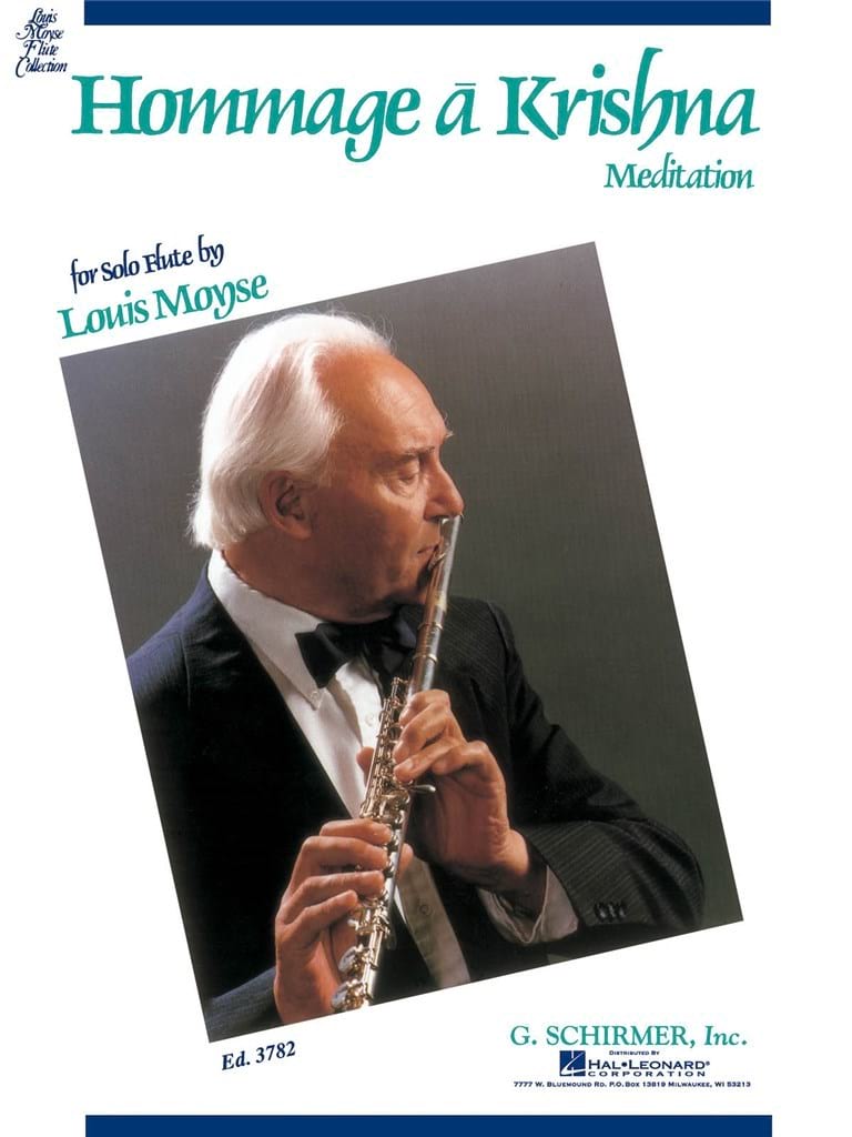 Hommage à Krishna - Meditation Louis Moyse Partition Flûte traversière