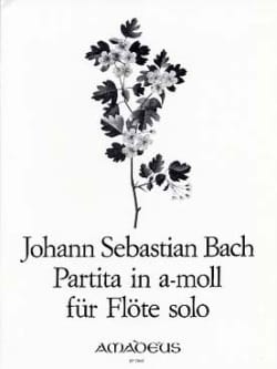 Partita en la Mineur BWV 1013 - flute seule - BACH - Partition