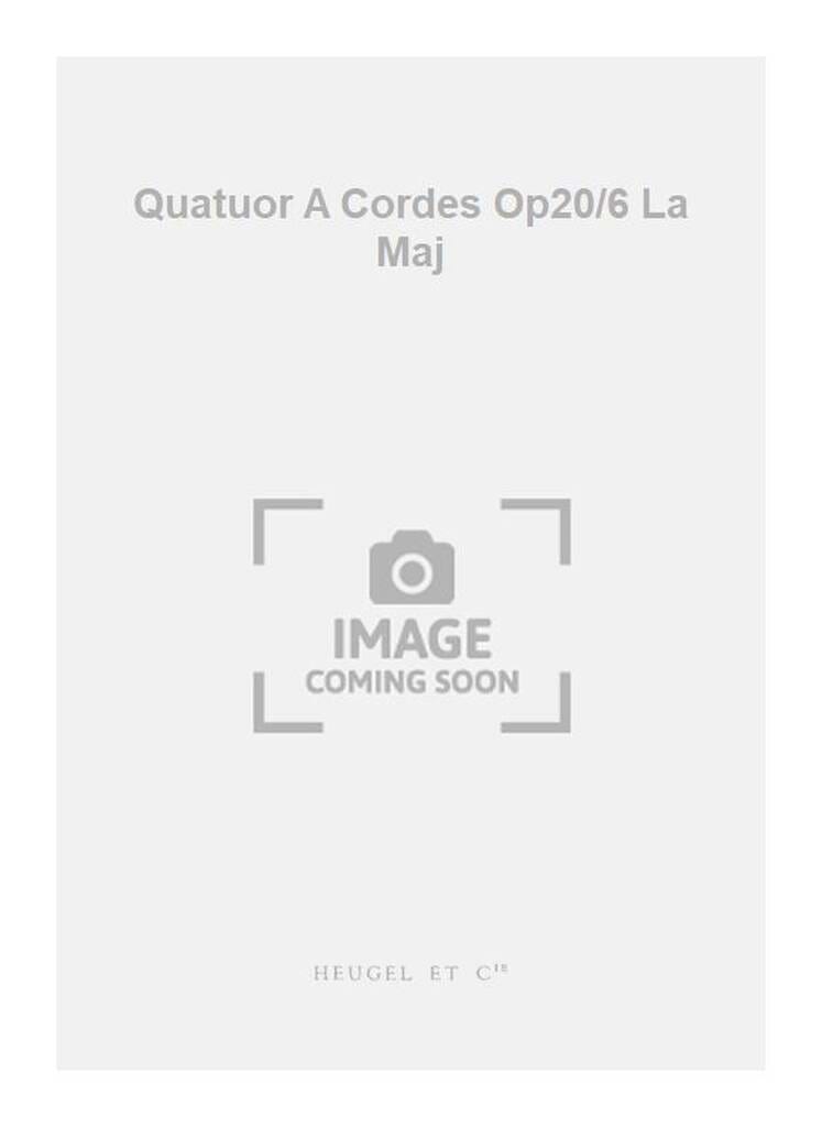 Quatuor à cordes op. 20 n° 6 la majeur - Conducteur - HAYDN