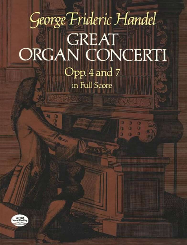 12 Great Organ Concerti Op. 4 et 7 - Full Score - HAENDEL - Partition