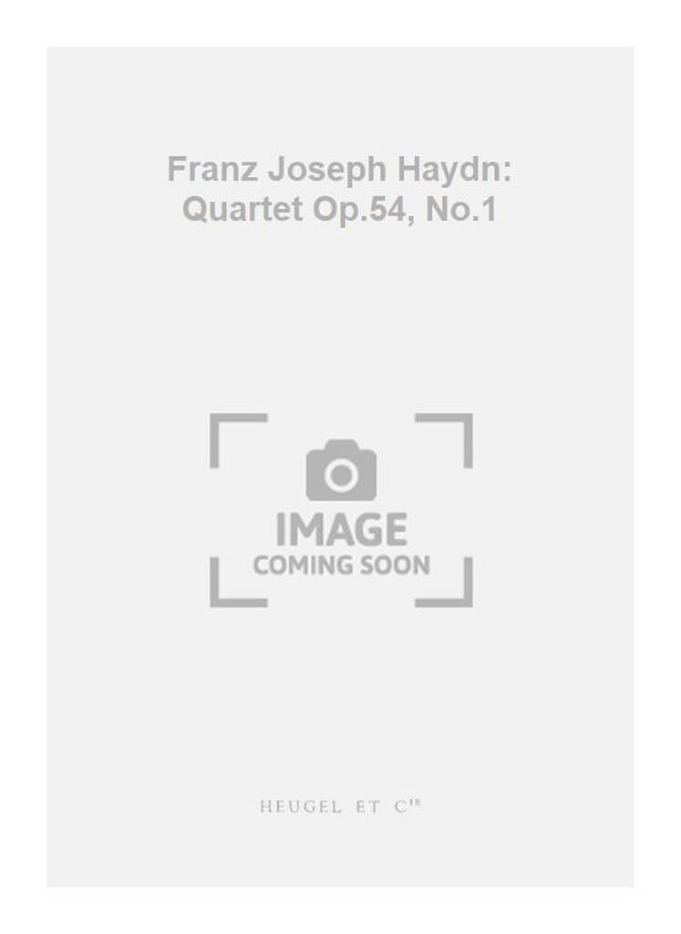 Quatuor à cordes op. 54 n° 1 sol majeur - Conducteur - HAYDN