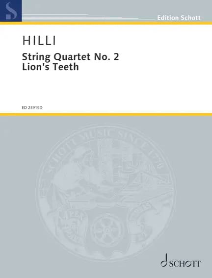 Quatuor à Cordes n° 2 - Conducteur - Sebastian Hilli - Partition