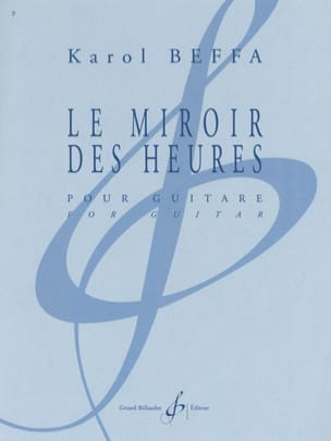 Le Miroir des Heures Karol Beffa Partition Guitare
