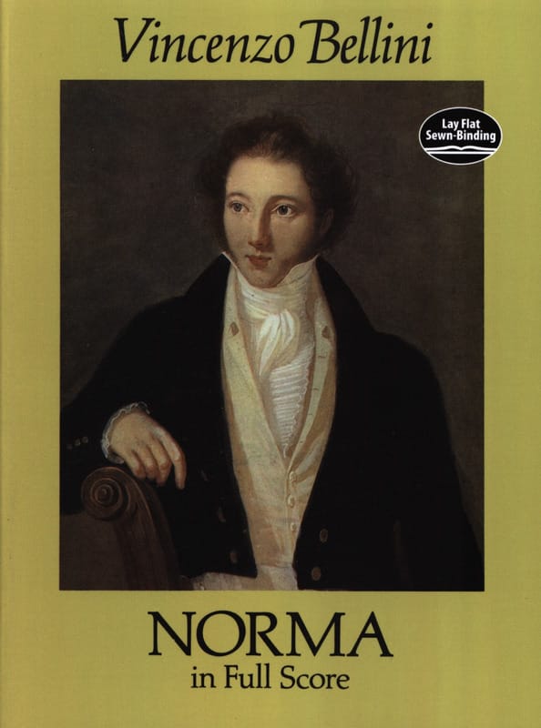 Norma - Full Score BELLINI Partition Grand format
