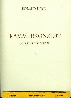 Kammerkonzert Roland Kayn Partition Grand format