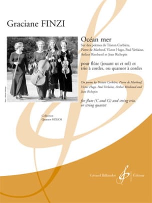 Océan mer Graciane Finzi Partition Quatuors