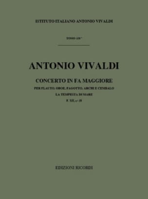 Concerto en Fa Maj. - F. 12 n° 28 - Partitura - VIVALDI - Partition