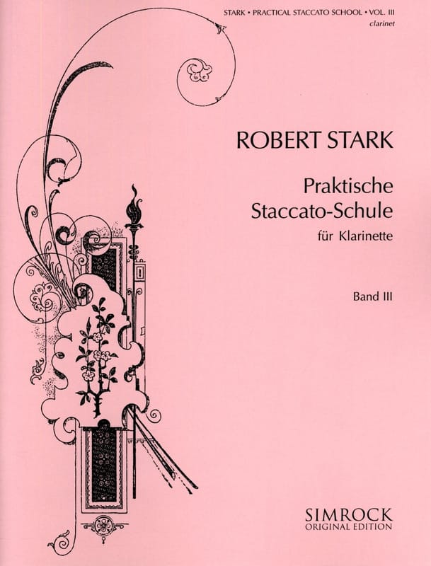 Praktische Staccato-Schule - Teil 3 Robert Stark Partition Clarinette