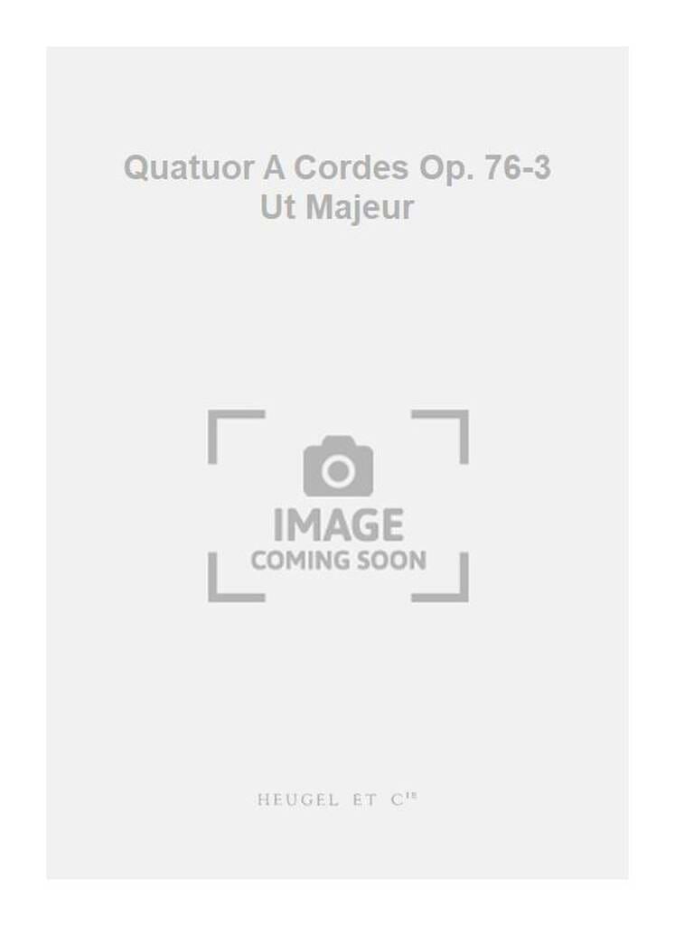 Quatuor à cordes op. 76 n° 3 ut majeur - Conducteur - HAYDN