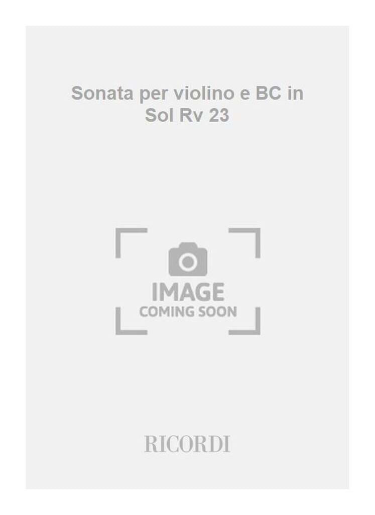Sonate en Sol Maj. - F. 13 n° 36 - Partitur - VIVALDI - Partition