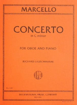Concerto in C minor - Oboe piano Benedetto Marcello Partition Hautbois