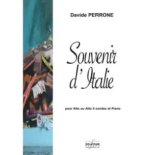 Souvenir d'Italie Davide Perrone Partition Alto