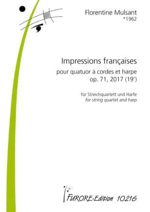 Impressions françaises Florentine Mulsant Partition Quintettes