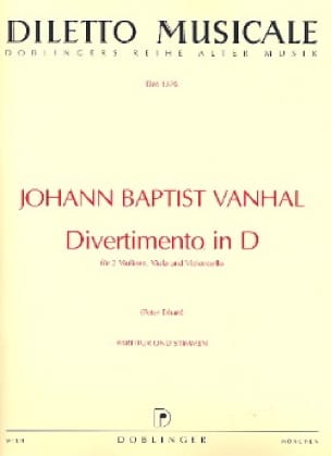 Divertimento En Ré Johann Baptist Vanhal Partition