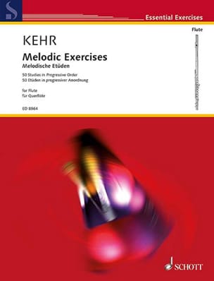 Melodic Exercises Renate Kehr Partition Flûte traversière