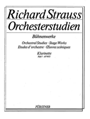 Orchesterstudien Bühnenwerke - Heft 1 - Klarinette - Richard Strauss