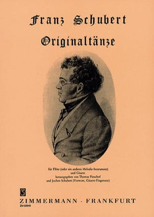 Originaltänze - Flûte et Guitare SCHUBERT Partition Duos