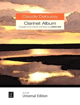 Clarinet Album DEBUSSY Partition Clarinette