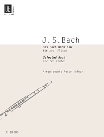 Das Bach-Büchlein - 2 Flöten - Bach Johann Sebastian / Kolman Peter