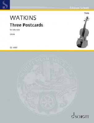 Parcourir les pages de 3 Postcards - Alto solo - Huw Watkins - Partition - Alto