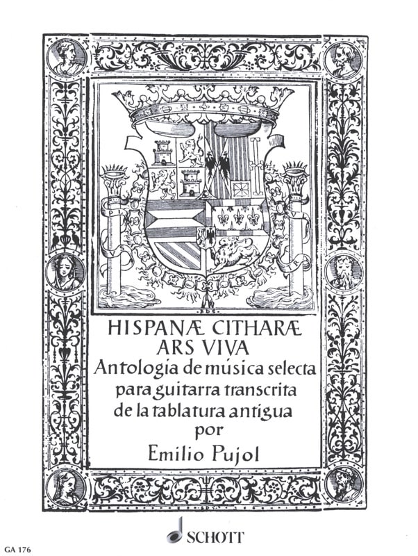 Hispanae Citharae Ars Viva Partition Guitare