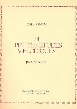 24 Petites études mélodiques - Cello - Gilles Senon - Partition