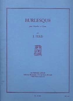Burlesque Jindrich Feld Partition Hautbois