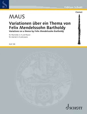 Parcourir les pages de Variations sur un thème de Mendelssohn - Frank Maus - Partition