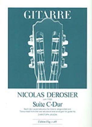 Suite C-Dur - Gitarre Nicolas Derosier Partition Guitare