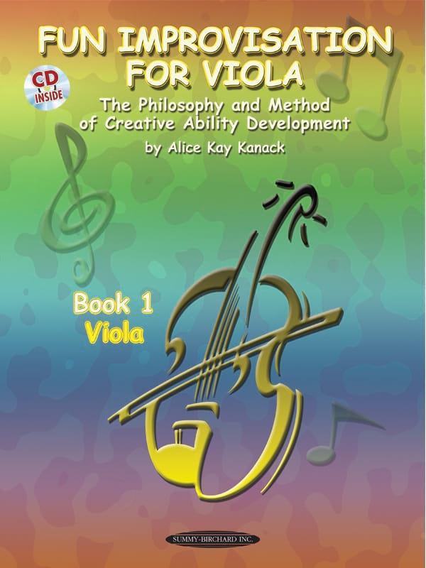 Fun Improvisation For Viola Bk 1 Alice Kay Kanack Partition