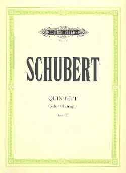 Quintett in C-Dur op. 163 - Stimmen SCHUBERT Partition Quintettes