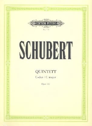 Quintett in C-Dur op. 163 - Stimmen SCHUBERT Partition Quintettes