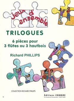 Trilogues Richard Phillips Partition Flûte traversière