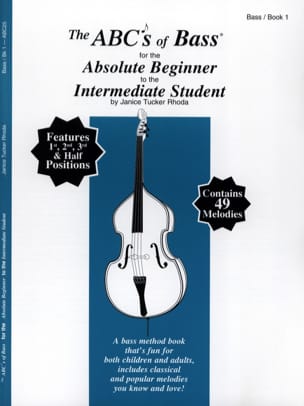 Rhoda Janice Tucker - The ABCs of Bass for the absolute Beginner Book 1 - Partition - di-arezzo.co.uk