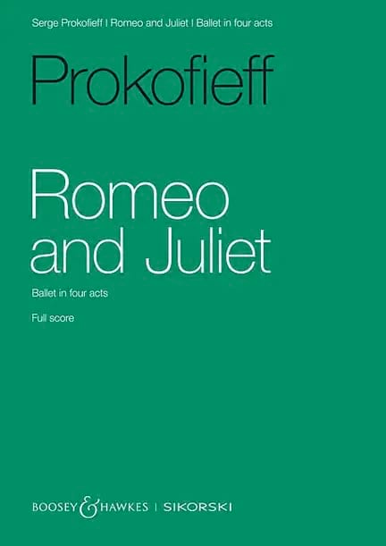 Roméo et Juliette - Conducteur PROKOFIEV Partition Grand format