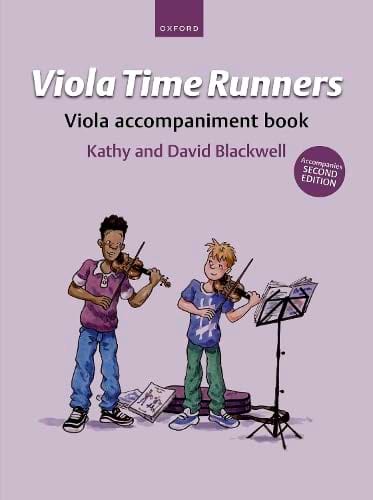 Viola Time Runners Viola accompaniment book - Partition - Alto