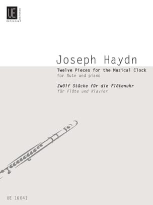 12 Pieces For The Musical Clock HAYDN Partition Flûte traversière
