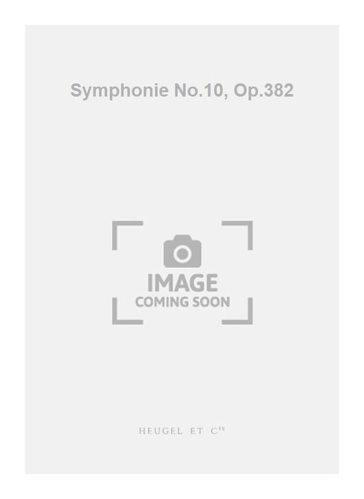 Symphonie n° 10 - Conducteur MILHAUD Partition Petit format
