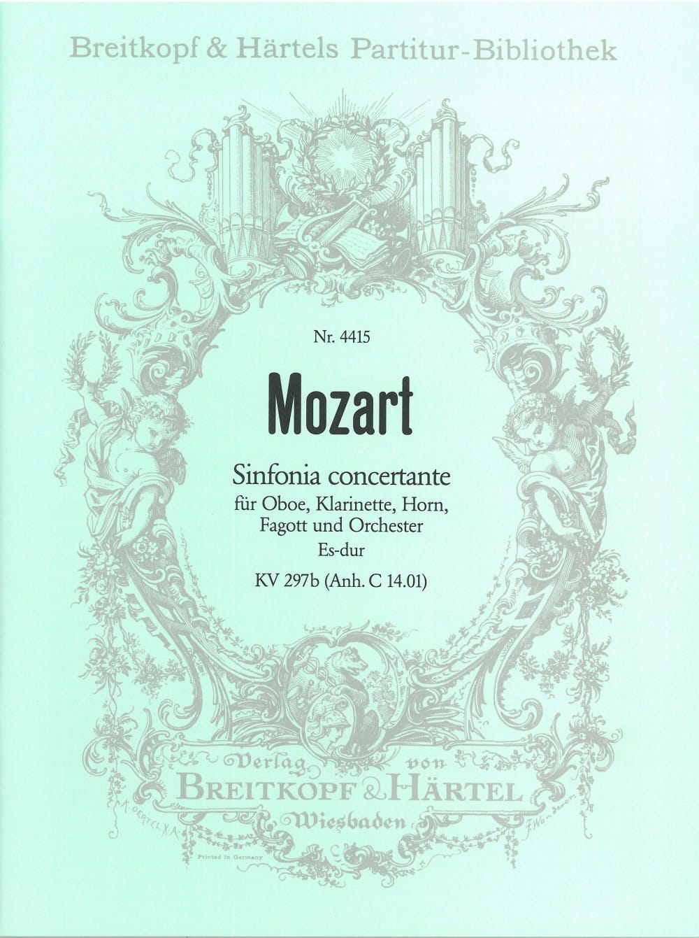 Sinfonia Concertante Es-Dur KV 297b - Partitur - MOZART - Partition