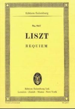 Requiem LISZT Partition Petit format