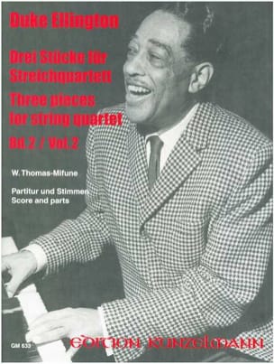 3 Pieces for String Quartet, Volume 2 - Score + Parts - Duke Ellington