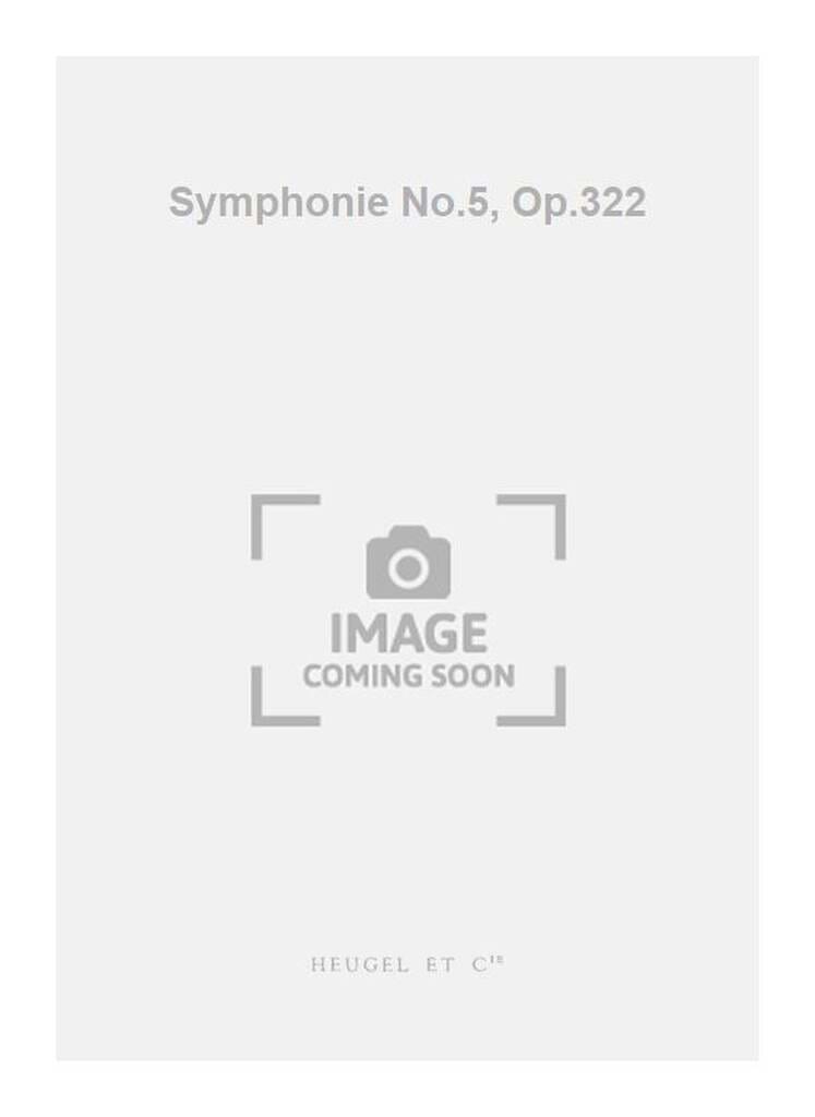 Symphonie n° 5 - Conducteur MILHAUD Partition Petit format
