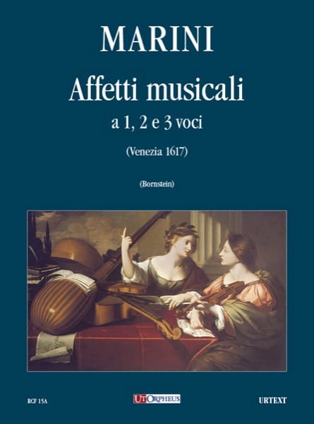 Affetti musicali a 1, 2 e 3 voci Venezia 1617 - Score - Biagio Marini