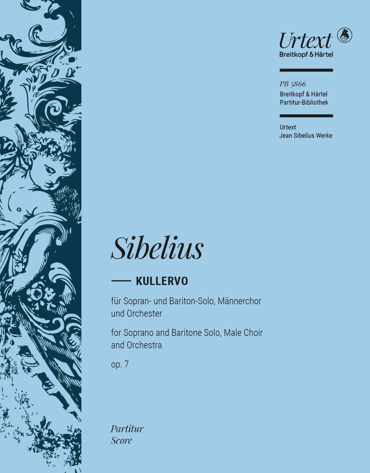 Kullervo Op. 7 SIBELIUS Partition Grand format